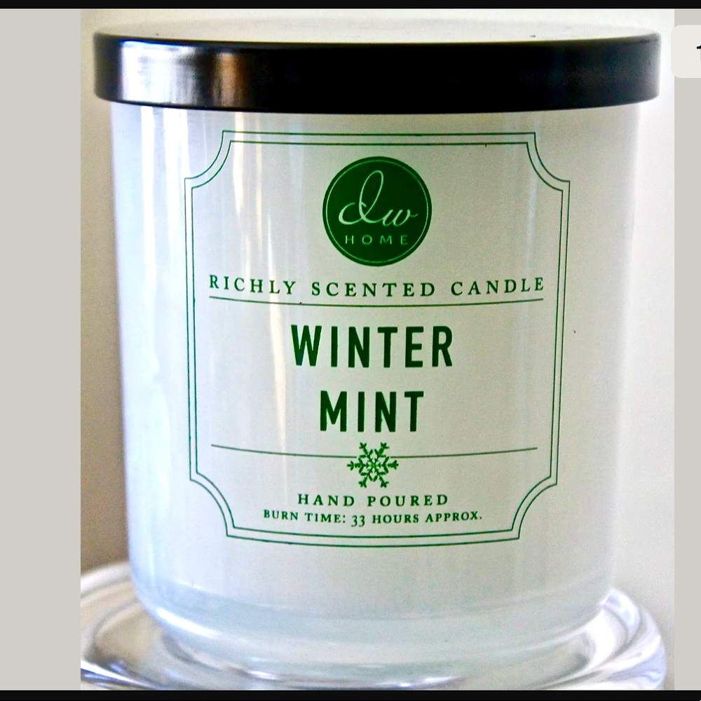 DW HOME CANDLE WINTER MINT RICHLY SCENTED